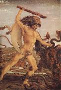 Antonio del Pollaiuolo Hercules and the Hydra oil painting on canvas